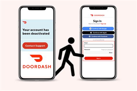 DoorDash does not have your most current email address on file. . Make a new doordash account